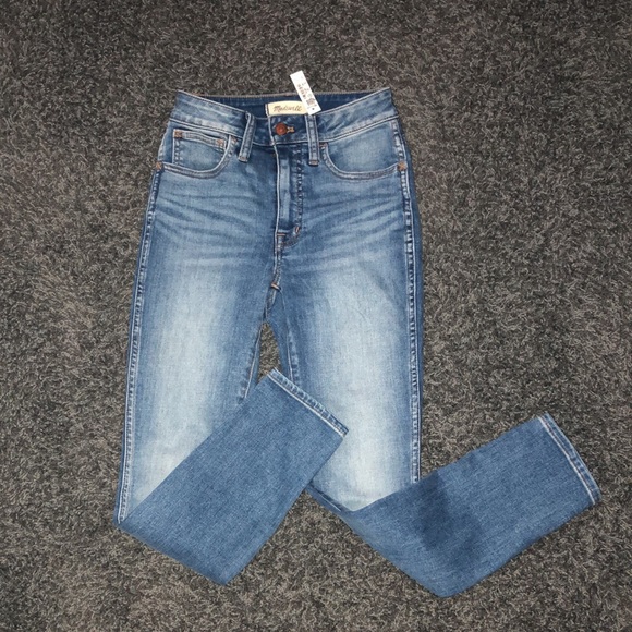 Madewell Petite Curvy Roadtripper Authentic Skinny Jeans in Vinton Wash NWT - Picture 7 of 12